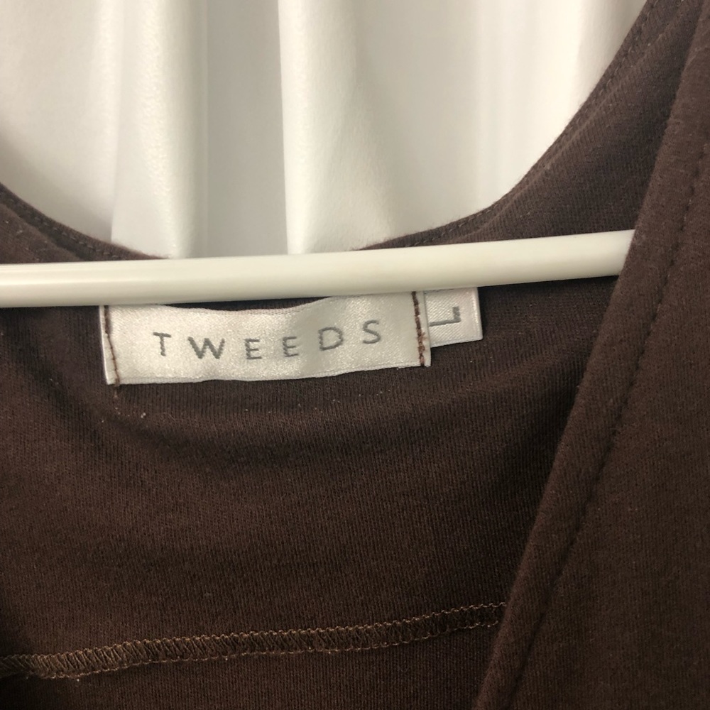 TWEEDS wrap dress (maxi) - Picture 5 of 7